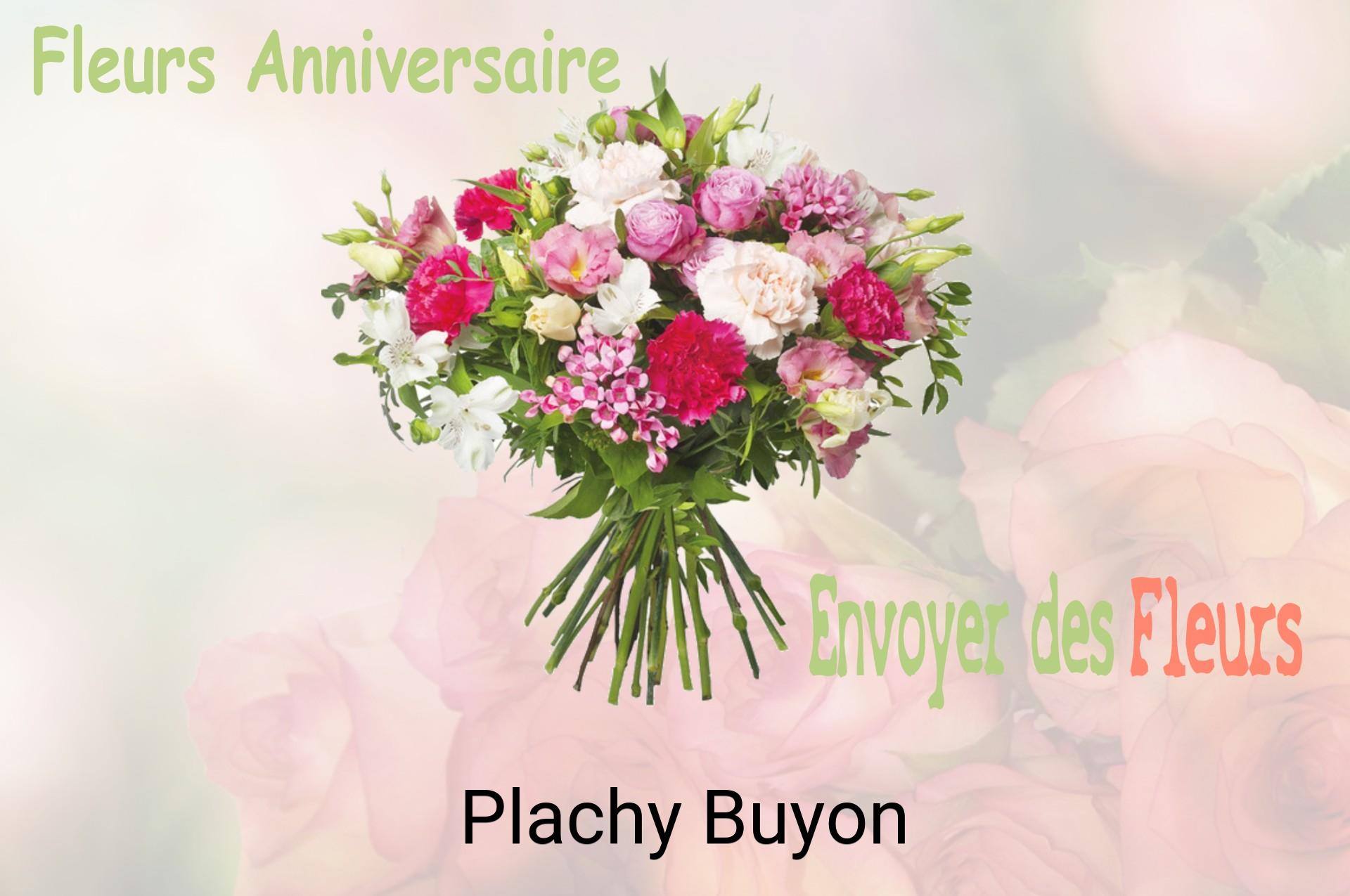 Bouquet de fleurs d’anniversaire livré à Plachy-Buyon